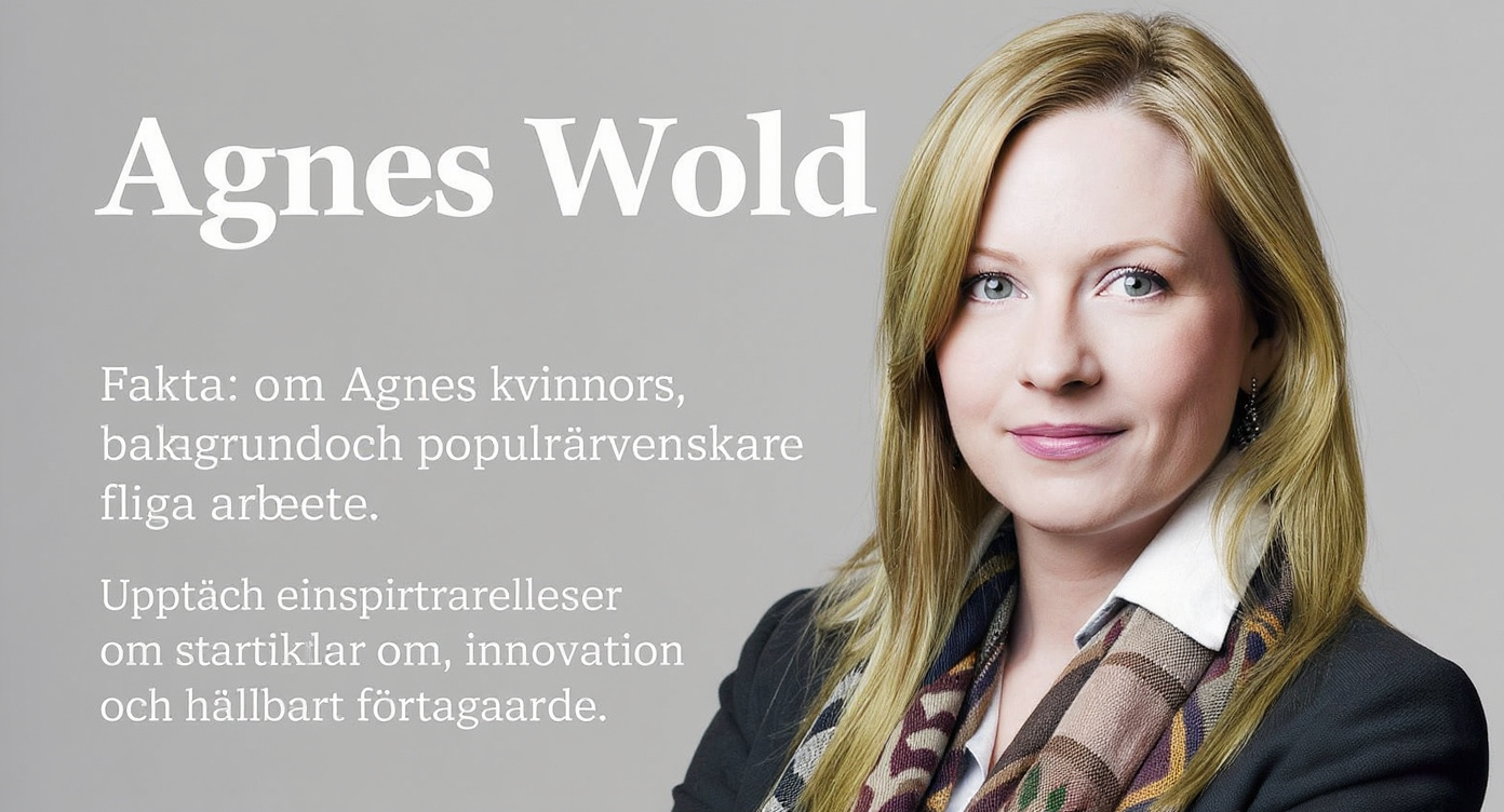 Porträtt av Agnes Wold, läkare och professor