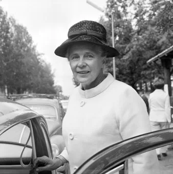 Alva Myrdal på en pressbild