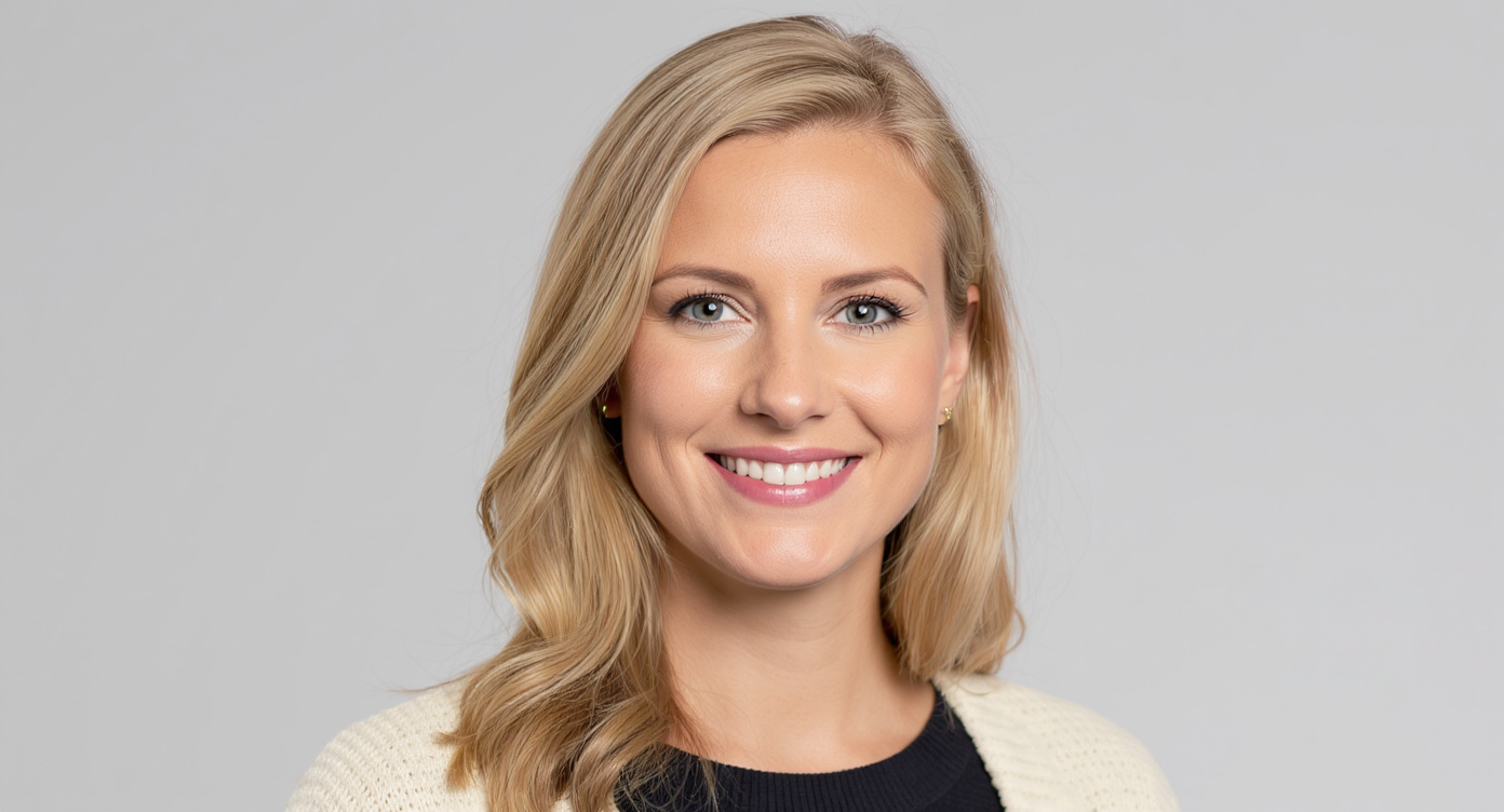Porträtt av Josefin Crafoord, svensk programledare och medieprofil