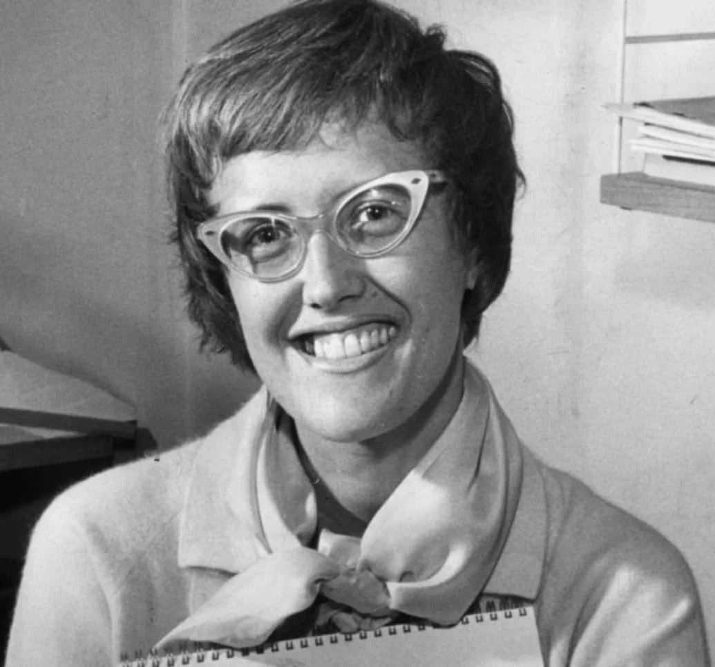 Kerstin Thorvall fotograferad 1959