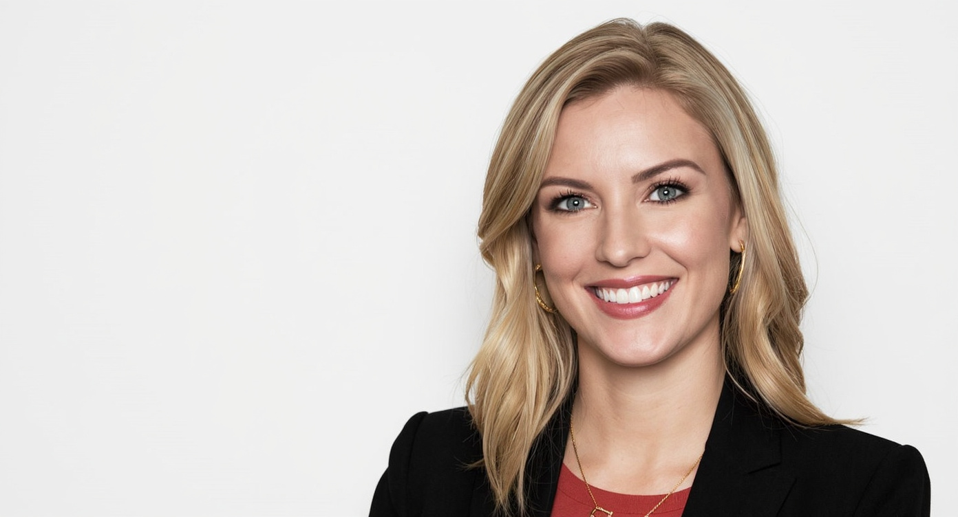 Alpina skidåkaren och entreprenören Pernilla Wiberg i en sportig miljö