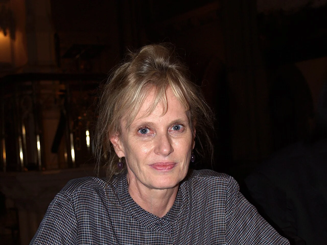 Porträtt av författaren Siri Hustvedt