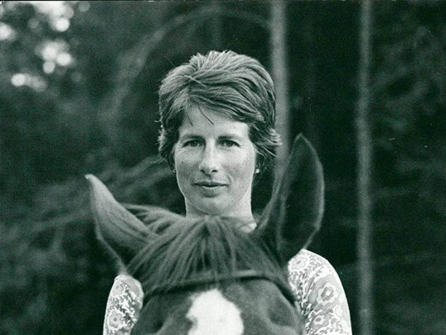 Ulla Håkanson fotograferad 1972